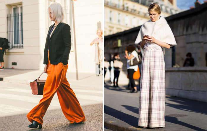 Palazzo pants in 2021 fashion trends with wearability