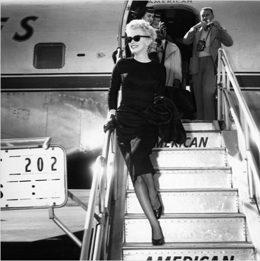 Marilyn Monroe Jetsetter Travel